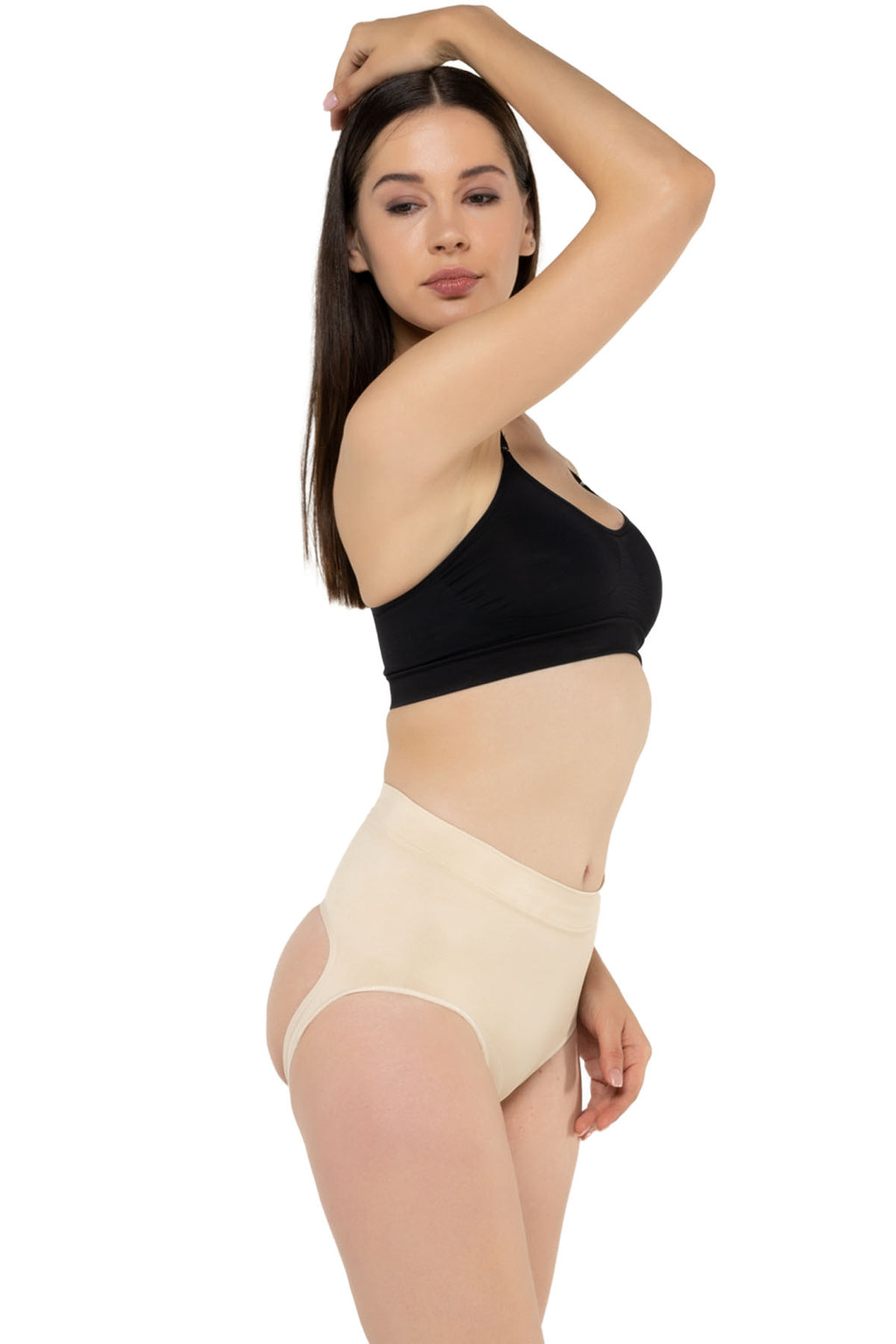 Düşük Bel Kalça Açık Slip Korse 3700