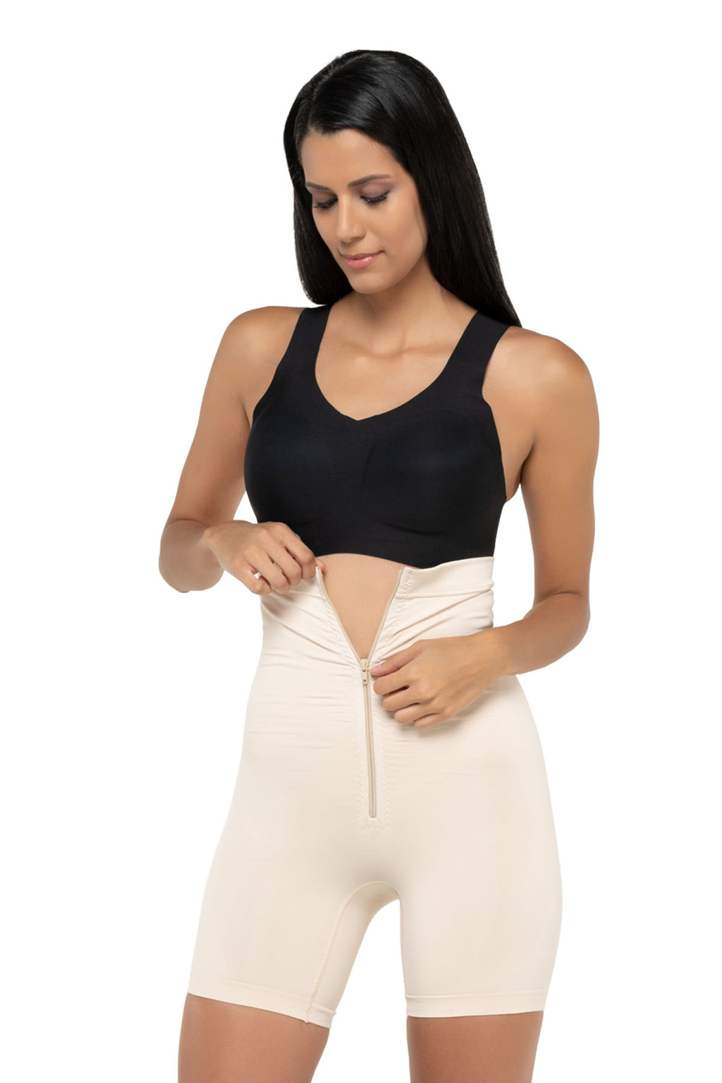 Fermuarlı Yüksek Bel Uzun Paça Şekillendirici Korse 4000