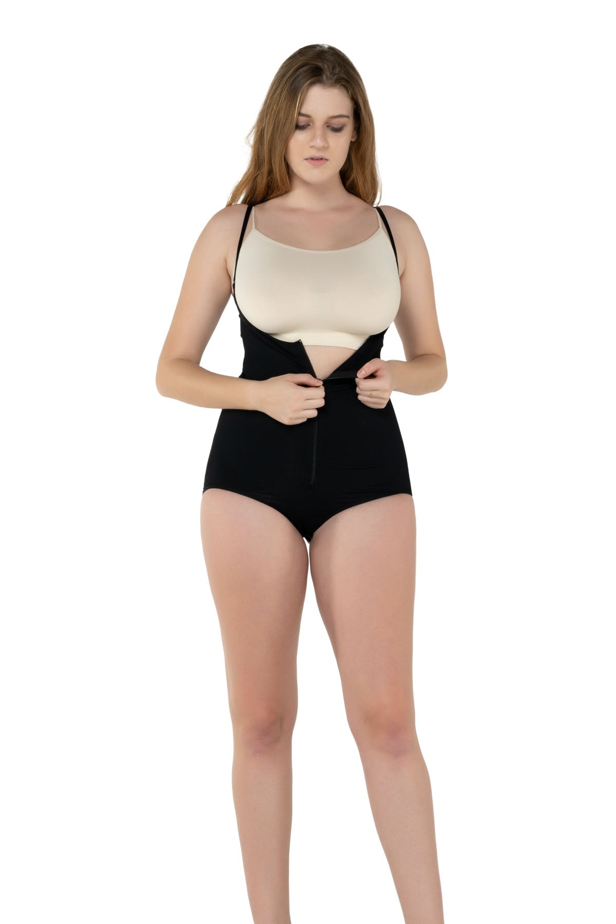 Fermuarlı Göğüs Altı Badi Şekillendirici Korse 4100