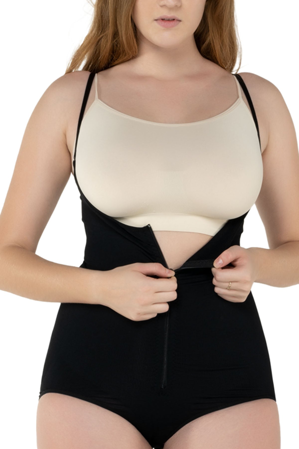 Fermuarlı Göğüs Altı Badi Şekillendirici Korse 4100