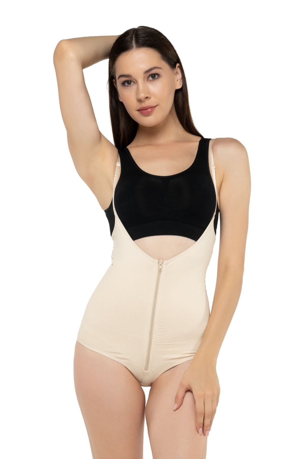 Fermuarlı Göğüs Altı Badi Şekillendirici Korse 4100