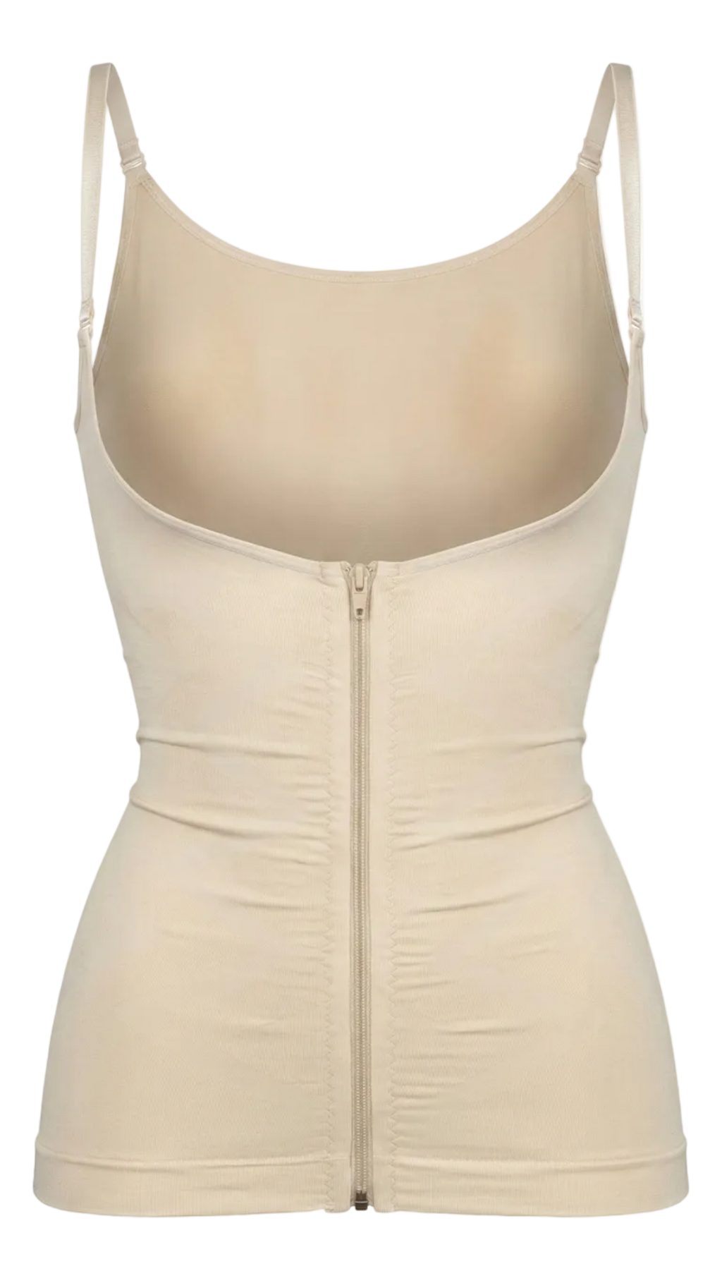 Fermuarlı Göğüs Altı İp Askılı Atlet Şekillendirici Korse 4200