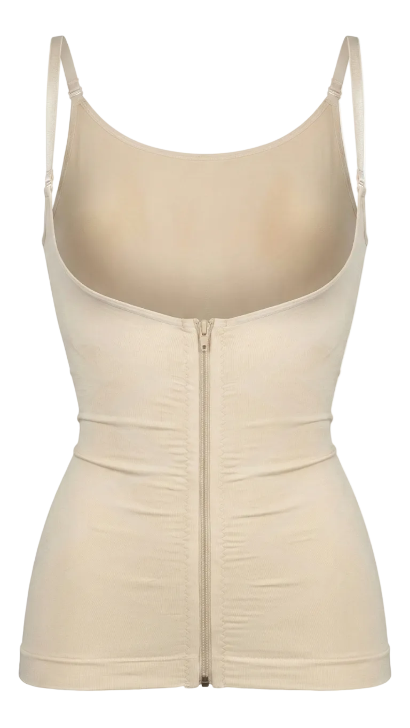 Fermuarlı Göğüs Altı İp Askılı Atlet Şekillendirici Korse 4200