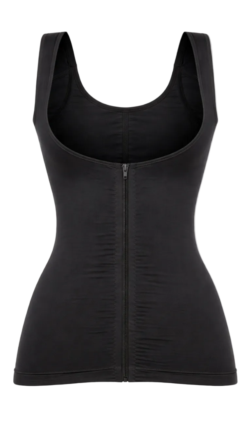 Fermuarlı Kalın Askılı Atlet Şekillendirici Korse 4400