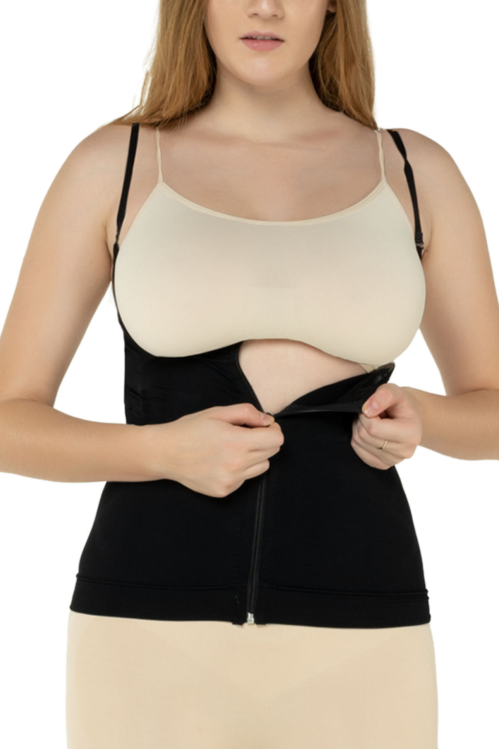 Fermuarlı Kalın Askılı Atlet Şekillendirici Korse 4400