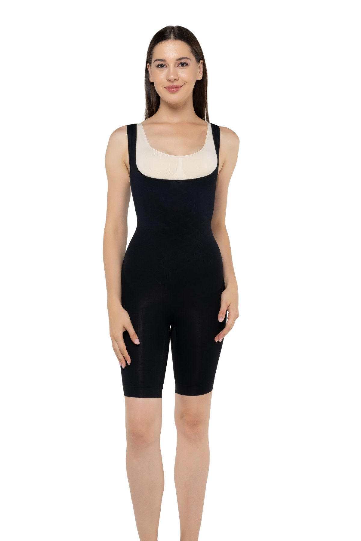 Kalın Askılı Göğüs Altı Full Badi Korse 4800