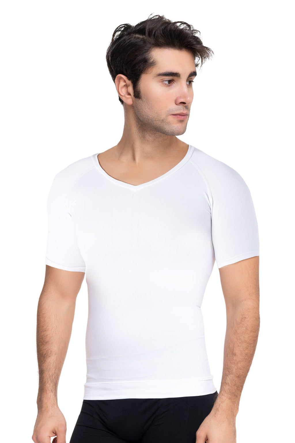 Erkek Kollu Seamless Atlet Korse (V Yaka) 5400