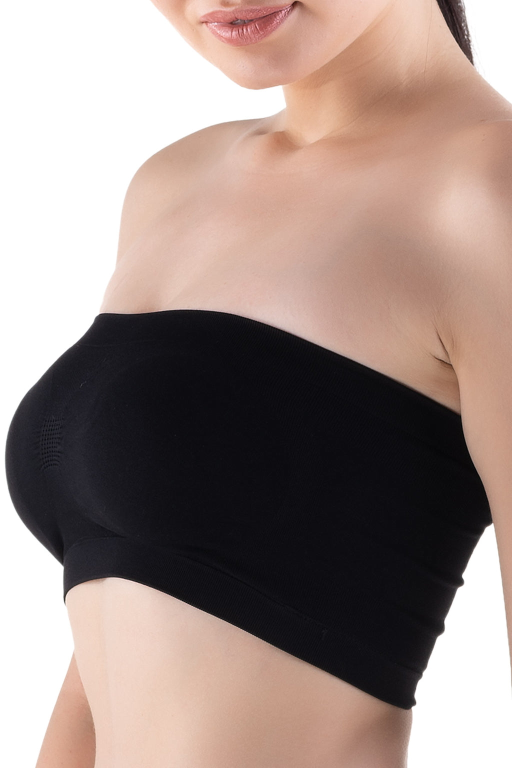 Dikişsiz Kaplı Strapless Büstiyer 3'lü Set 6600