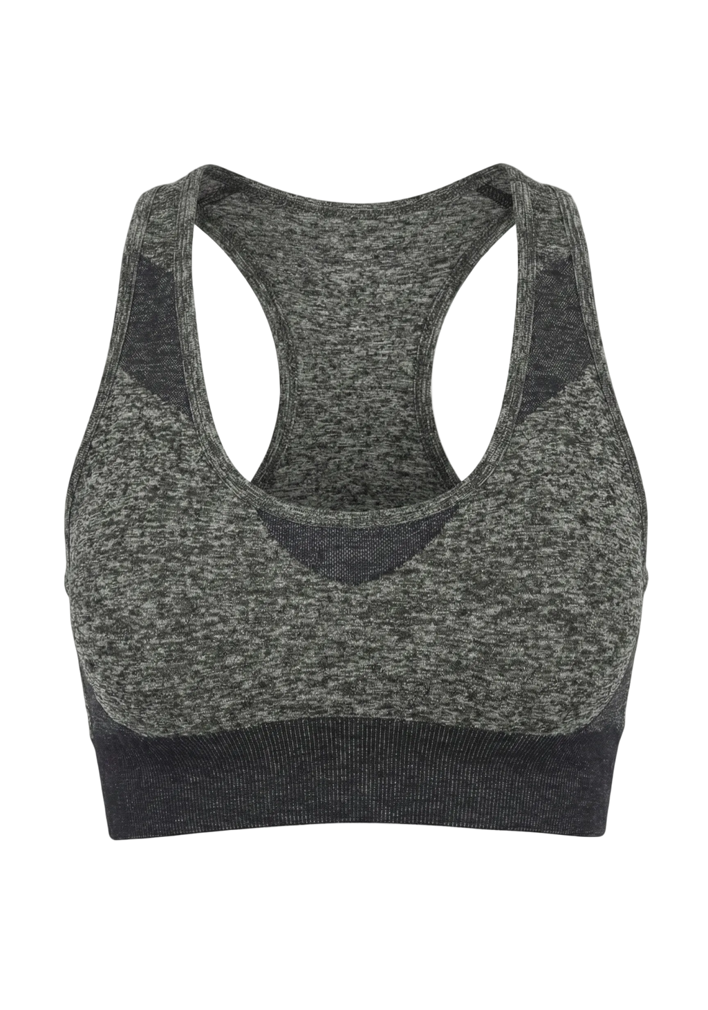 Seamless Melanj Spor Dikişsiz Örme Büstiyer 8600