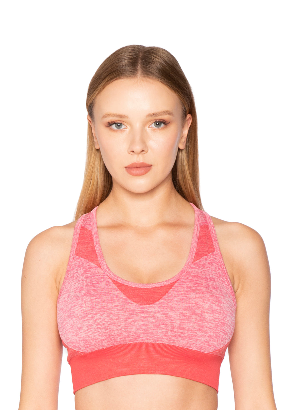 Seamless Melanj Spor Dikişsiz Örme Büstiyer 8600