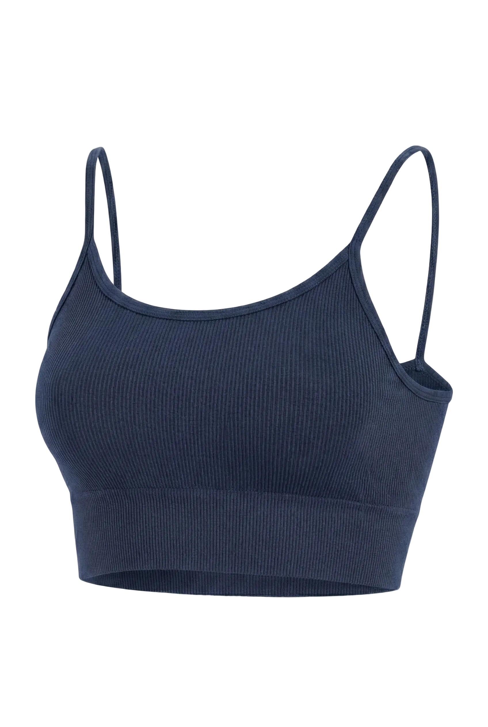 İnce Askılı Fitilli Dikişsiz Örme Spor Büstiyer 9003