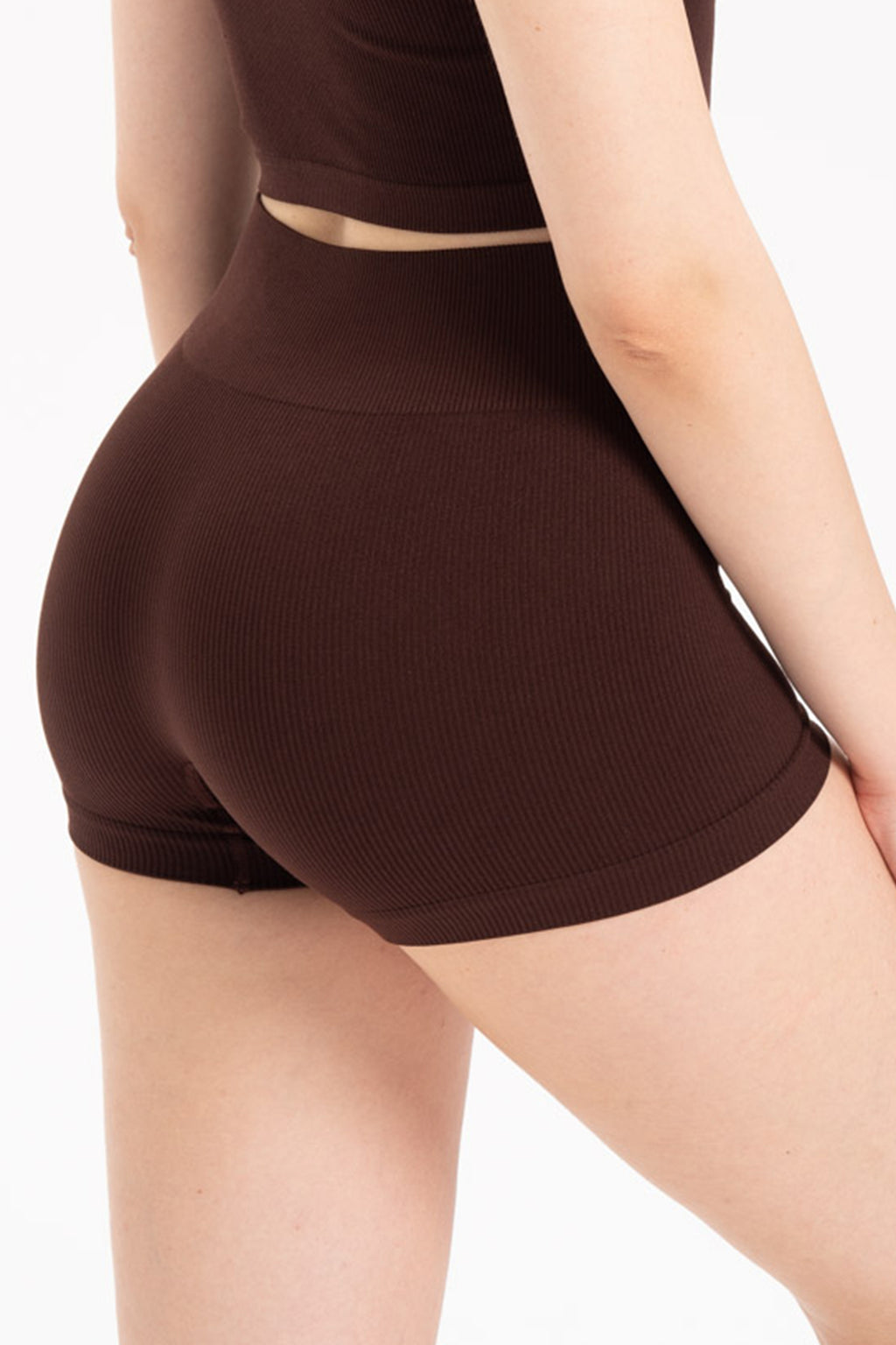 Dikişsiz Fitilli Kısa Şort 9004