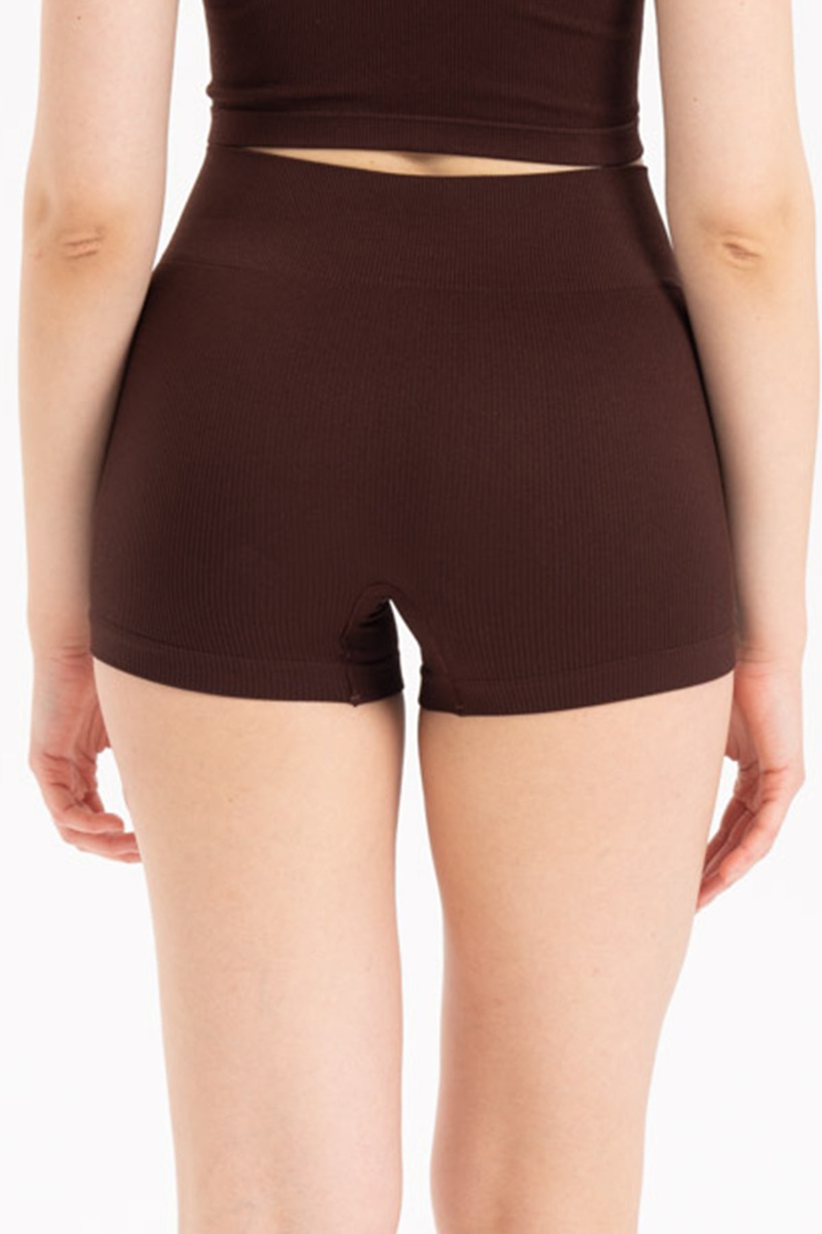 Dikişsiz Fitilli Kısa Şort 9004