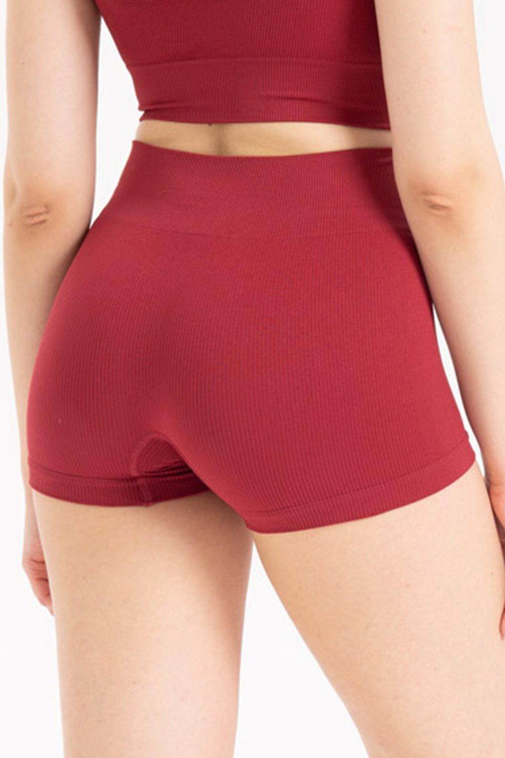 Dikişsiz Fitilli Kısa Şort 9004