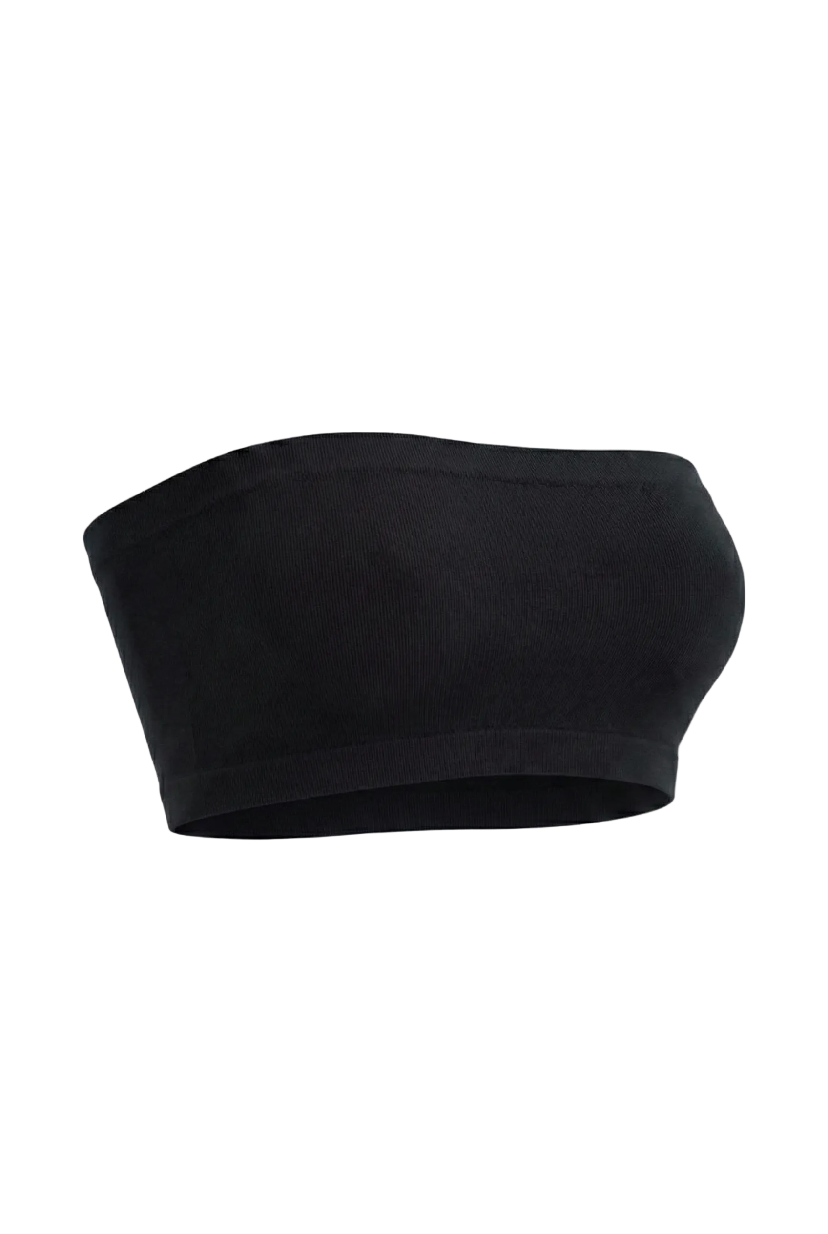 Kadın Dikişsiz Örme Fitilli Strapless Büstiyer 9008