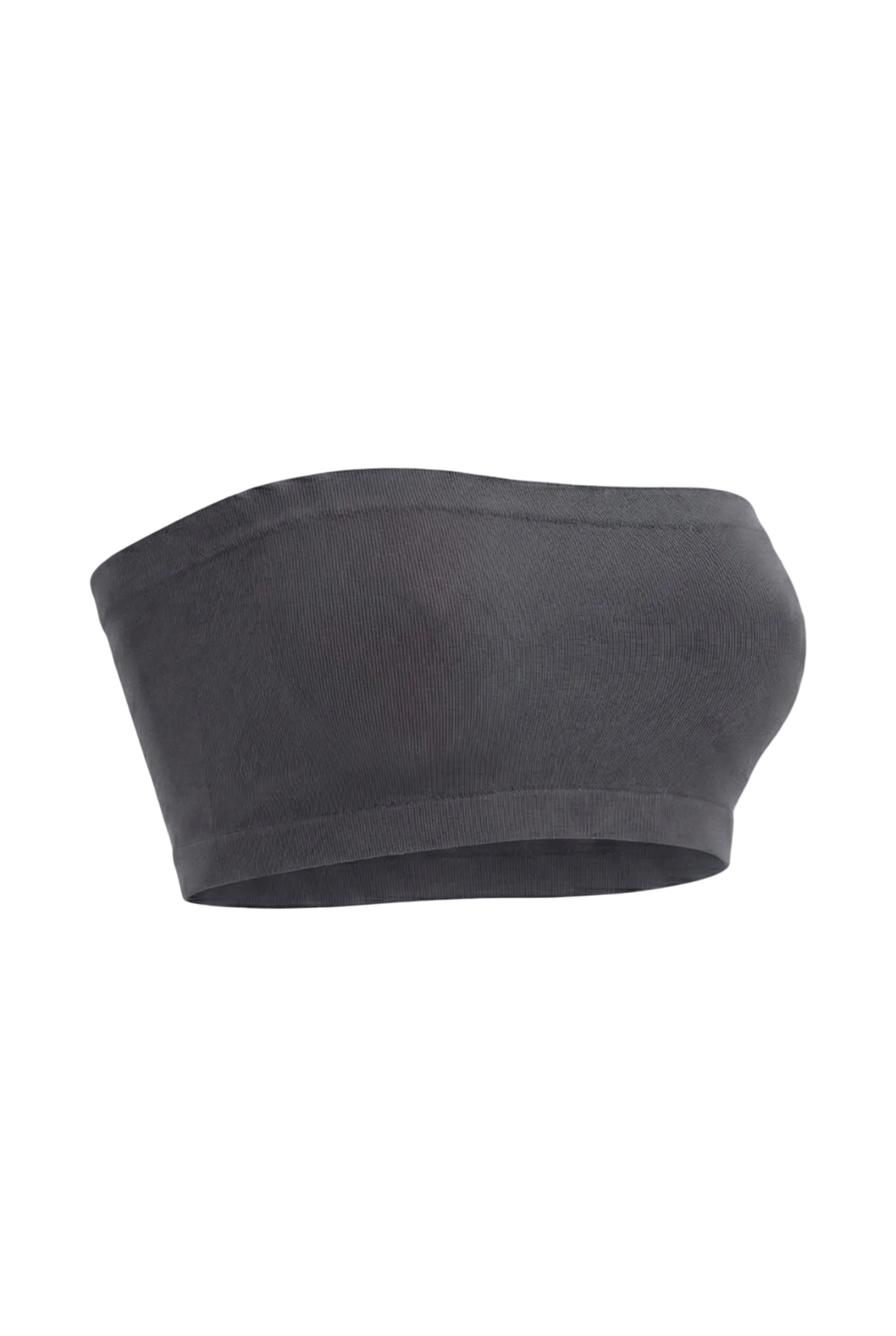 Kadın Dikişsiz Örme Fitilli Strapless Büstiyer 9008